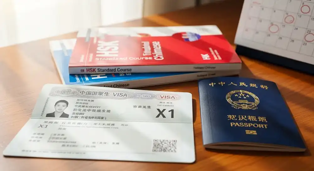 ویزای X2 چین چیست، راهنمای کامل ویزای کوتاهمدت تحصیلی ۲۰۲۶، Go2China