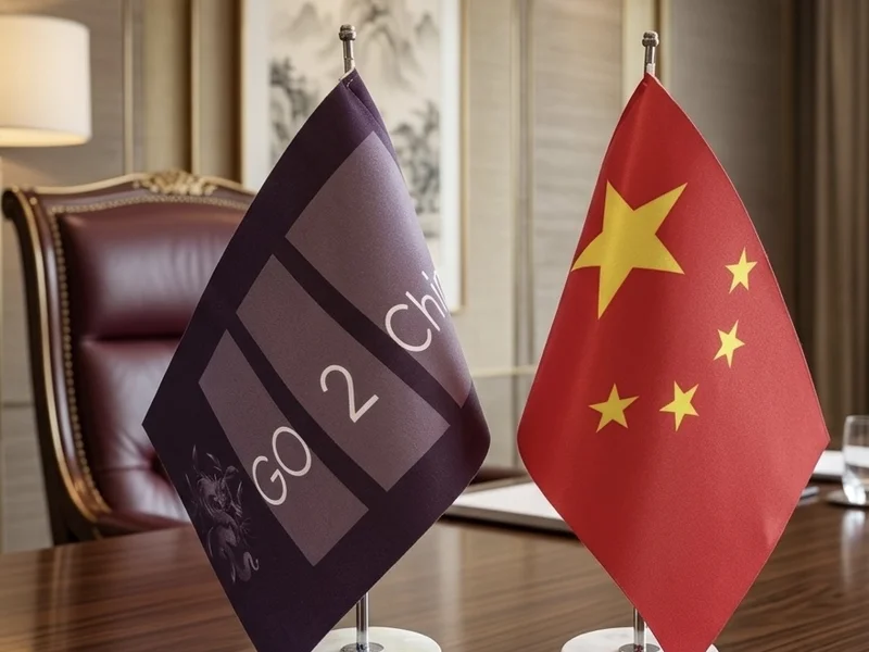 پرچم Go2China و چین